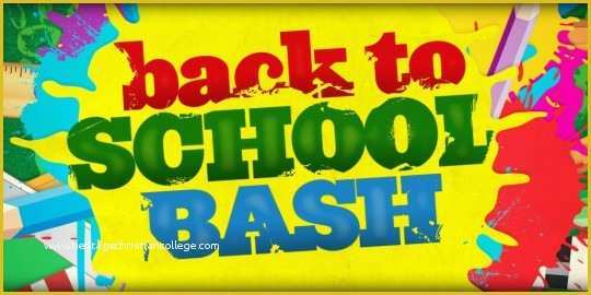 Back to School Bash Flyer Template Free Of B2sb 2015