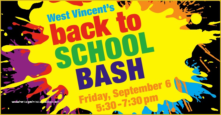 Back to School Bash Flyer Template Free Of Families Join the Fun at the Back to School Bash On