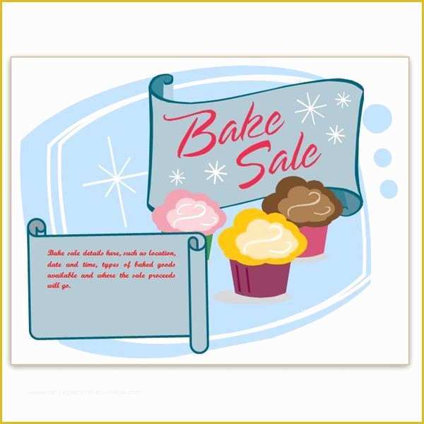 Bake Sale Flyer Template Free Of Bake F Flyer Template Yourweek 8cbbe6eca25e