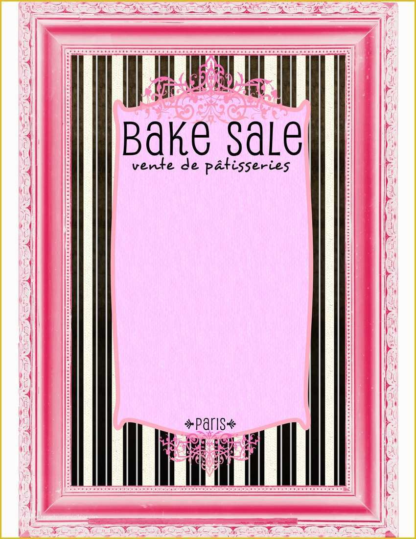 Bake Sale Flyer Template Free Of Bake Sale Flyers – Free Flyer Designs