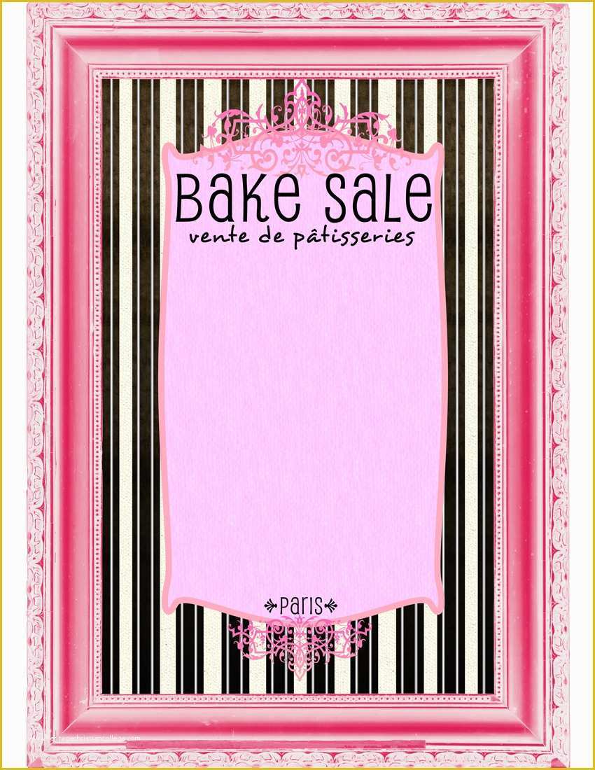 Bake Sale Flyer Template Free Of Bake Sale Flyers – Free Flyer Designs