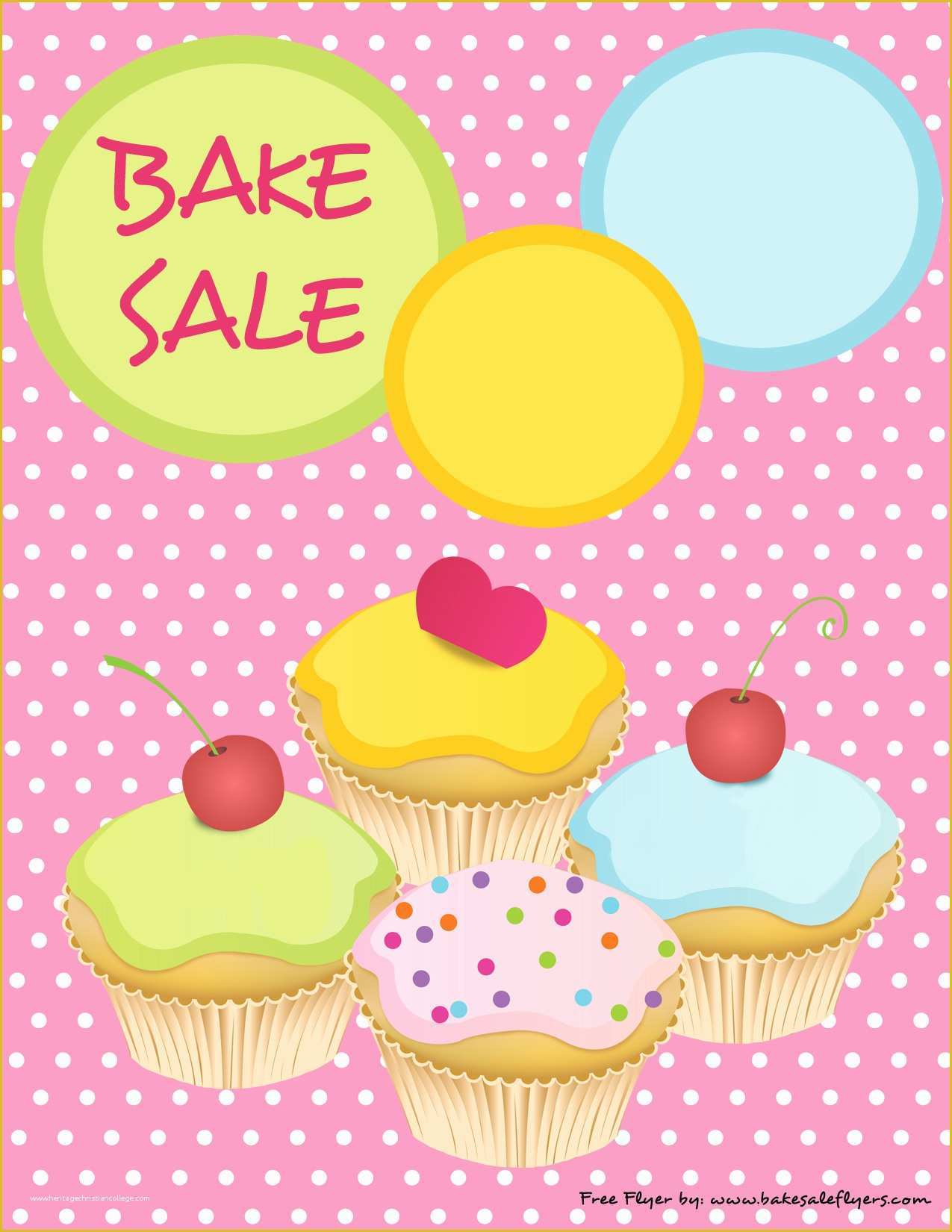Bake Sale Flyer Template Free Of Bake Sale Flyers – Free Flyer Designs