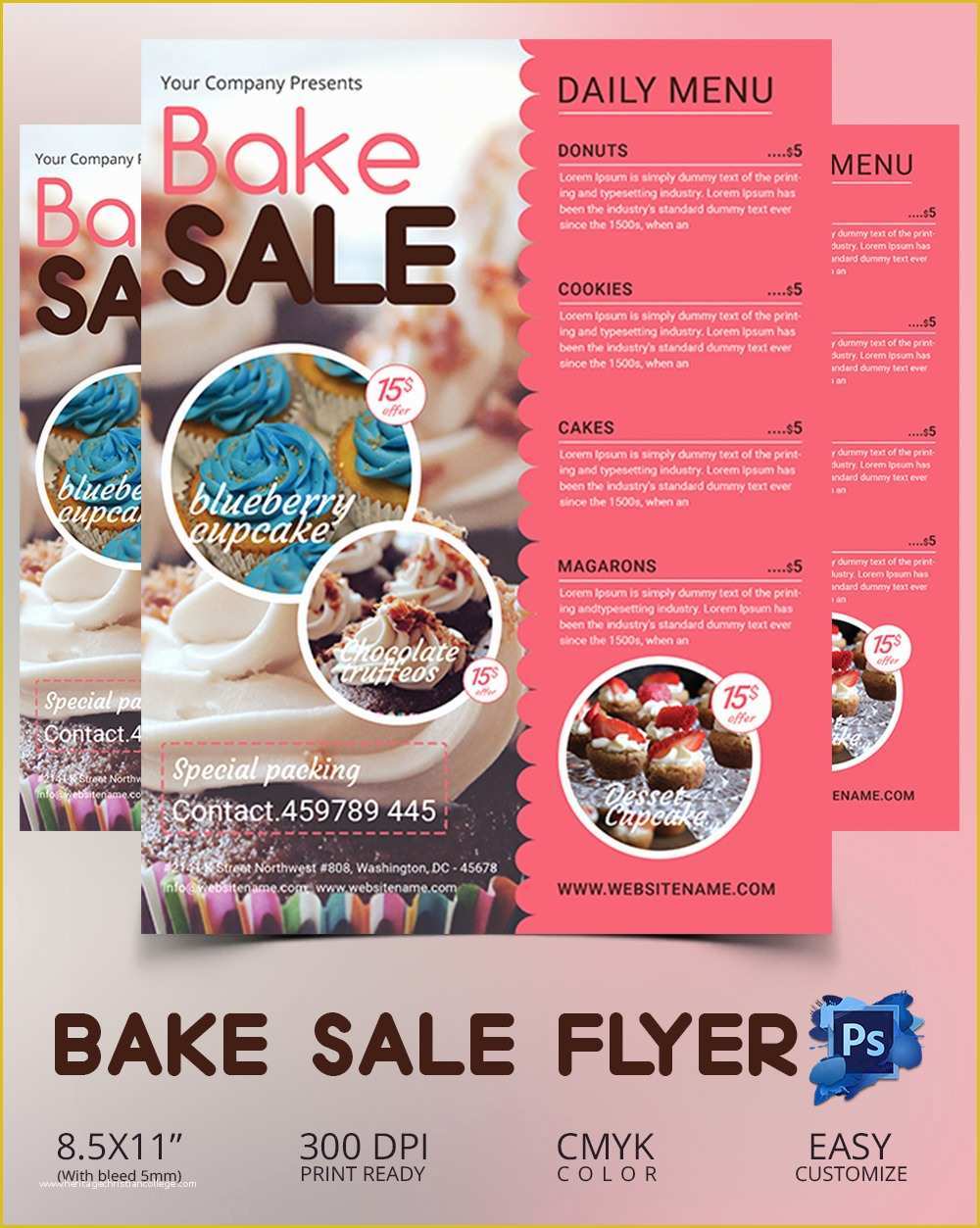 Bake Sale Flyer Template Free Of Design Templates Flyer Bake Sale Template Business