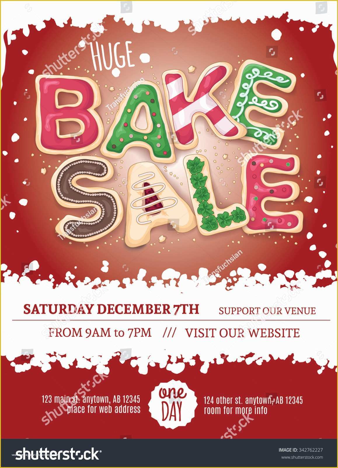 Bake Sale Flyer Template Free Of Sales Flyer Template