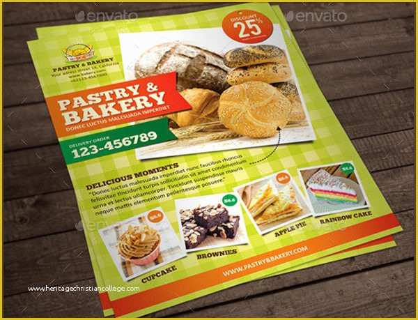 Bakery Flyer Templates Free Of 25 Bakery Flyer Templates Free & Premium Download