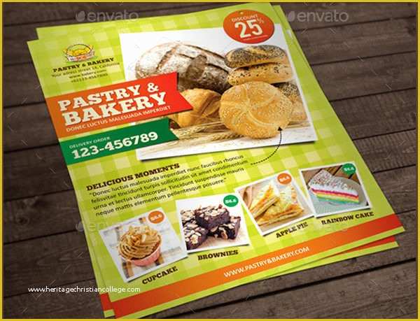 Bakery Flyer Templates Free Of 25 Bakery Flyer Templates Free &amp; Premium Download