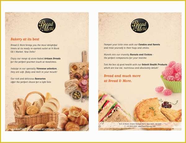 Bakery Flyer Templates Free Of 26 Bakery Flyer Templates Free Psd Ai Eps format