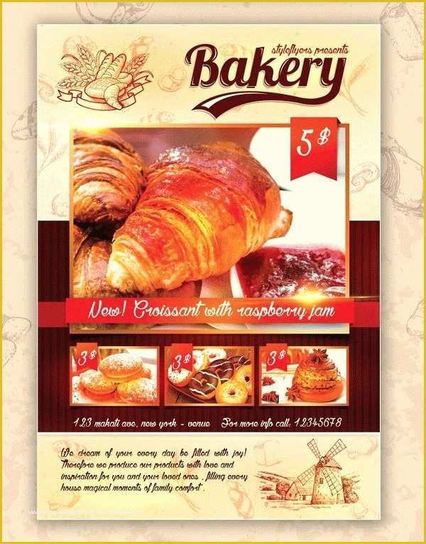 Bakery Flyer Templates Free Of 26 Bakery Flyer Templates Free Psd Ai Eps format