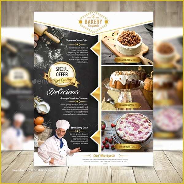 Bakery Flyer Templates Free Of 26 Bakery Flyer Templates Free Psd Ai Eps format