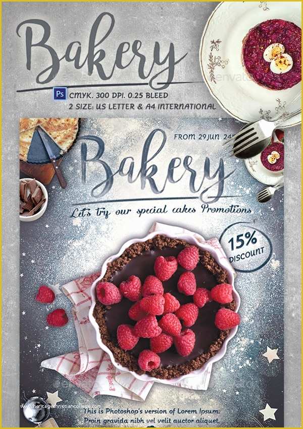 Bakery Flyer Templates Free Of 26 Bakery Flyer Templates Free Psd Ai Eps format