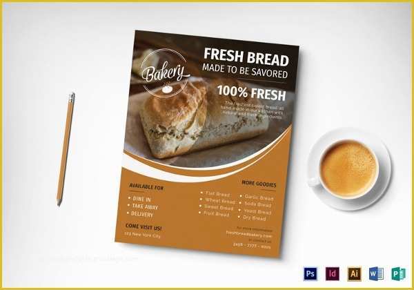 Bakery Flyer Templates Free Of 26 Bakery Flyer Templates Free Psd Ai Eps format