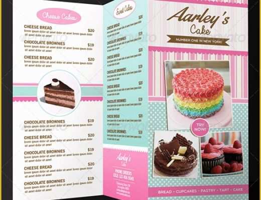 Bakery Flyer Templates Free Of 29 Bakery Menu Templates Psd Ai Docs