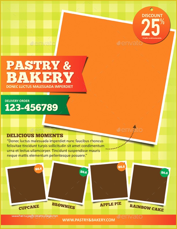 Bakery Flyer Templates Free Of Bakery Flyer Template by Monggokerso