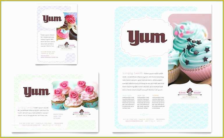 Bakery Flyer Templates Free Of Bakery Flyer Templates Free Admirably Bakery & Cupcake