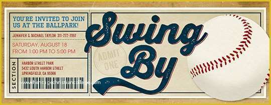 Baseball Birthday Invitation Templates Free Of Invitations Free Ecards and Party Planning Ideas From Evite