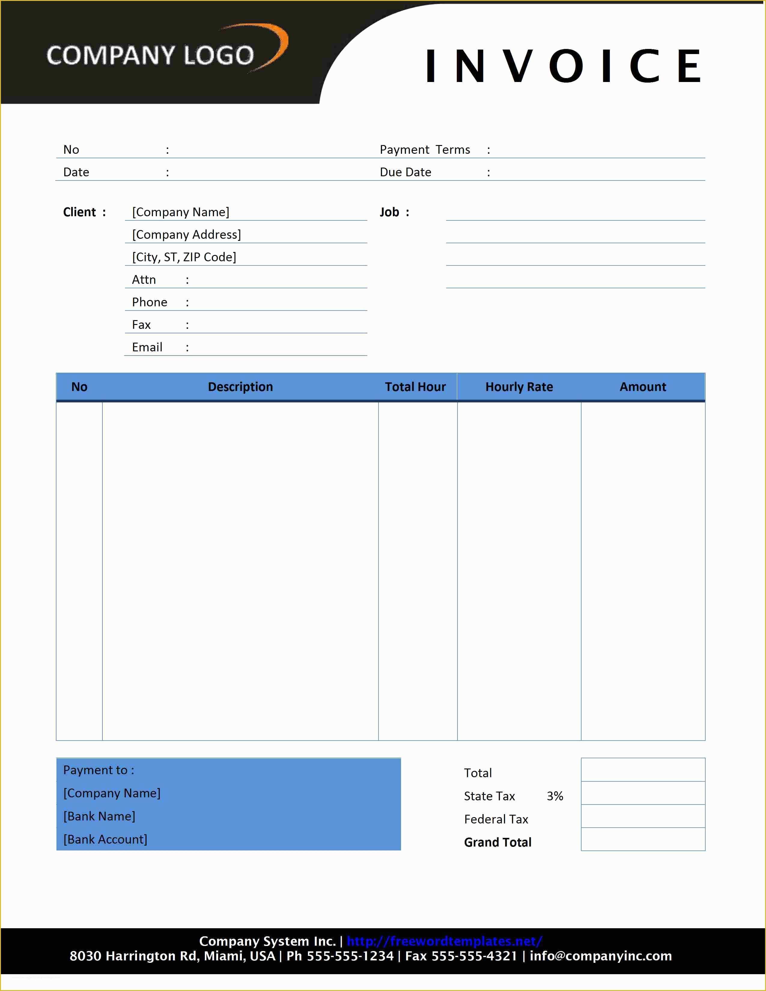 Basic Invoice Template Free Of Google Docs Invoice Templates Invoice Template Ideas