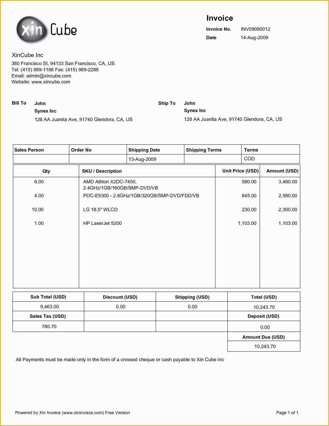 Basic Invoice Template Free Of Sample Invoice Pdf Invoice Design Inspiration