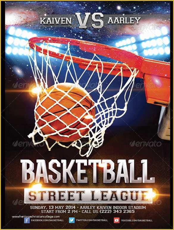 Basketball Flyer Template Free Of 31 Basketball Flyers Psd Ai Vector Eps