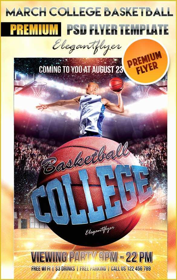 Basketball Flyer Template Free Of 31 Basketball Flyers Psd Ai Vector Eps