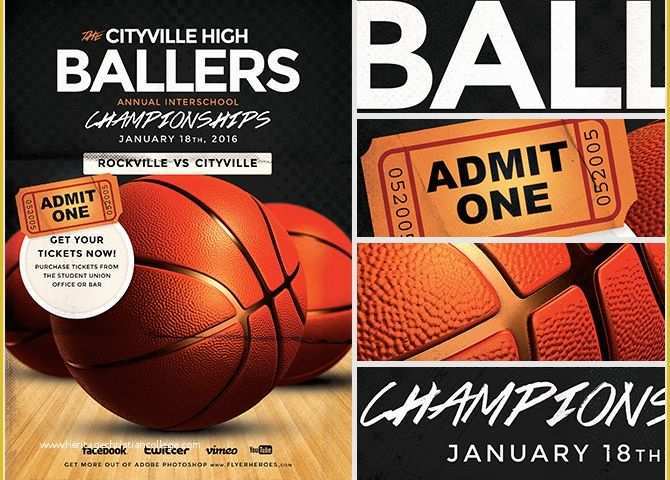 Basketball Flyer Template Free Of Basketball Flyer Template Flyerheroes