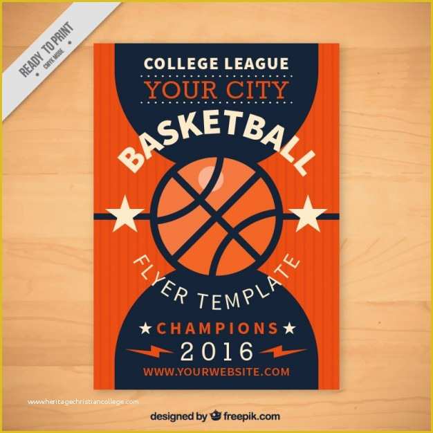 Basketball Flyer Template Free Of Basketball Flyer Template Vector