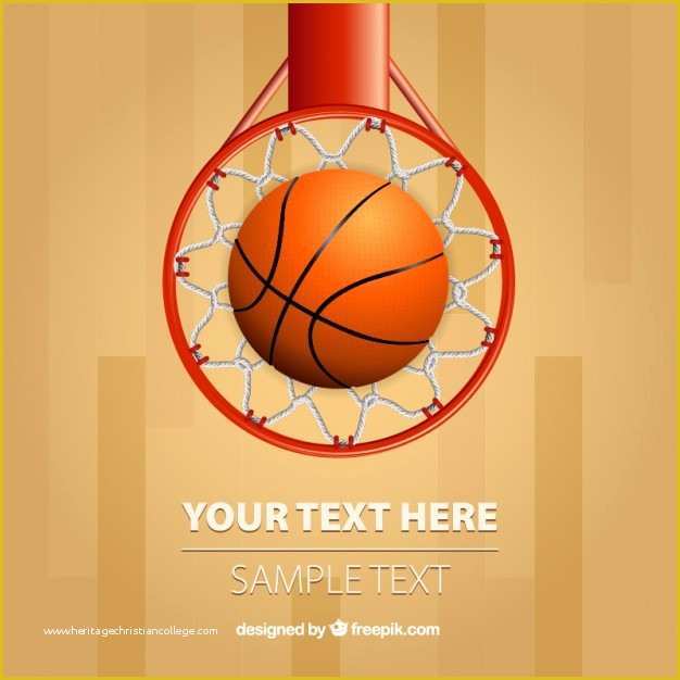 Basketball Logo Template Free Of Basketball Hoop Free Template Vector