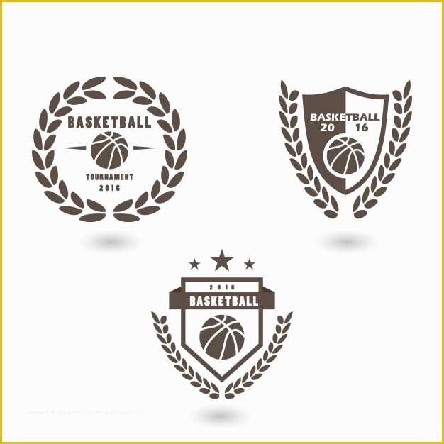 Basketball Logo Template Free Of Basketball Logo Template Design Vector