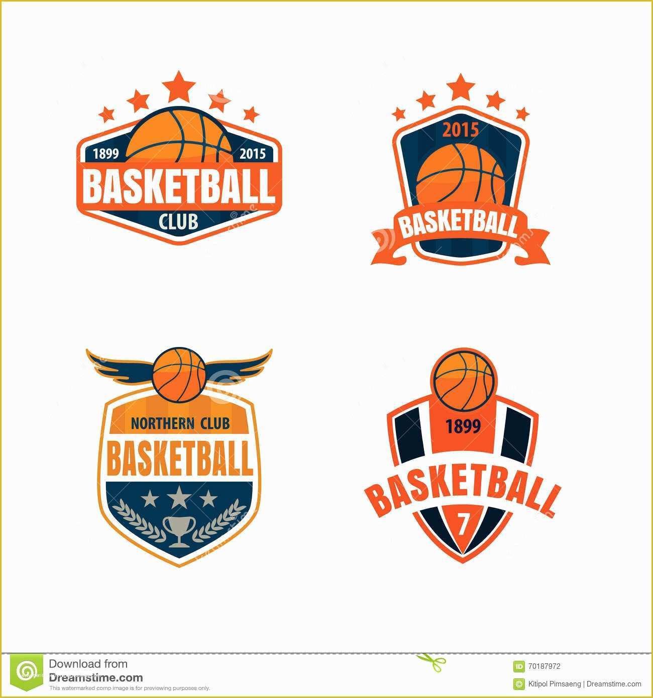 Basketball Logo Template Free Of Basketball Logo Template Stock Vector Illustration Of