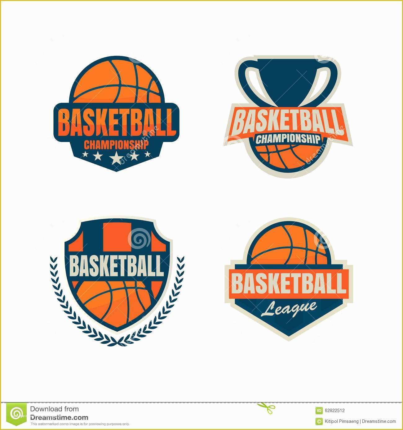 Basketball Logo Template Free Of Basketball Logo Template Stock Vector Illustration Of