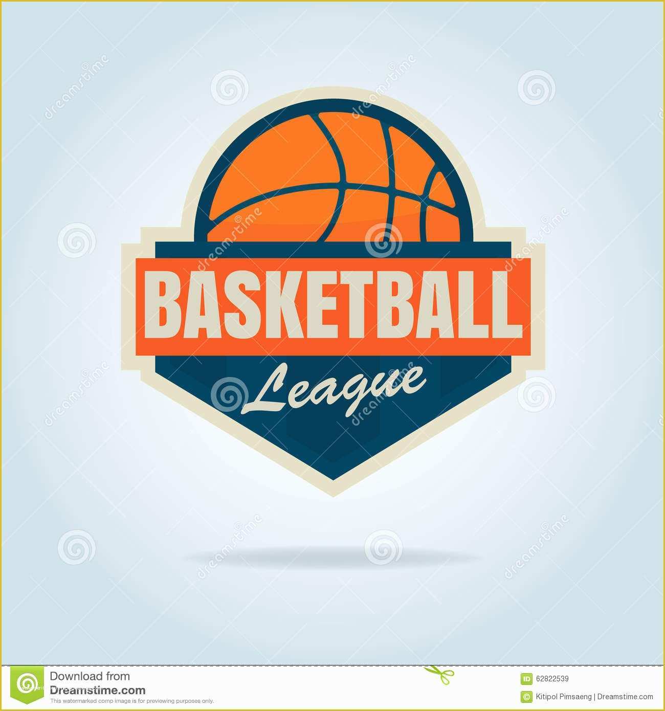 Basketball Logo Template Free Of Basketball Logo Template Stock Vector Image