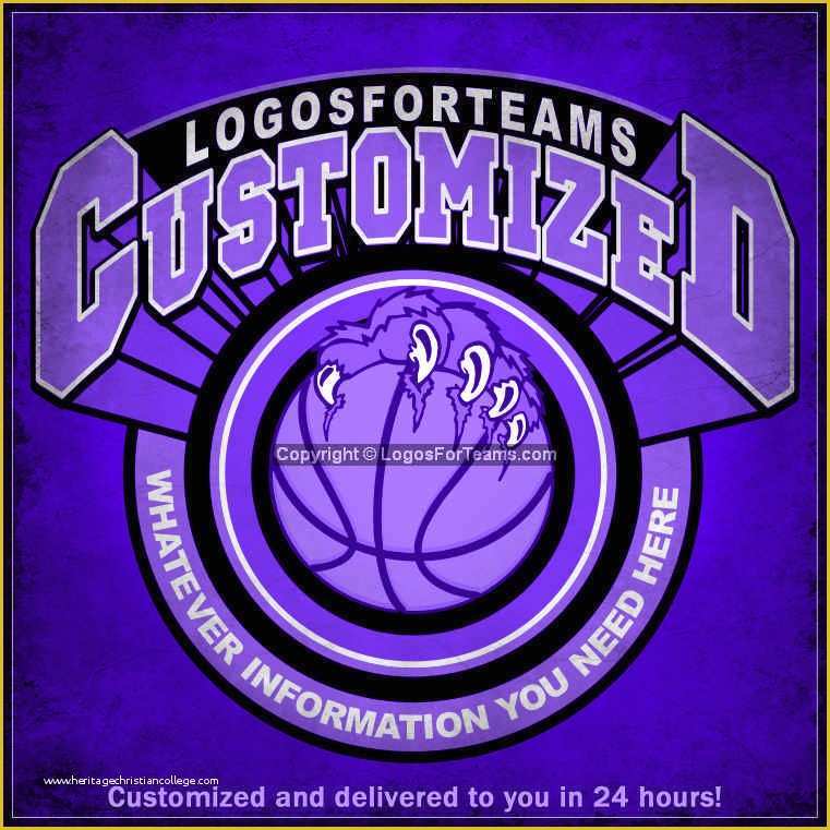 Basketball Logo Template Free Of Ready Made Custom Basketball Logo D2