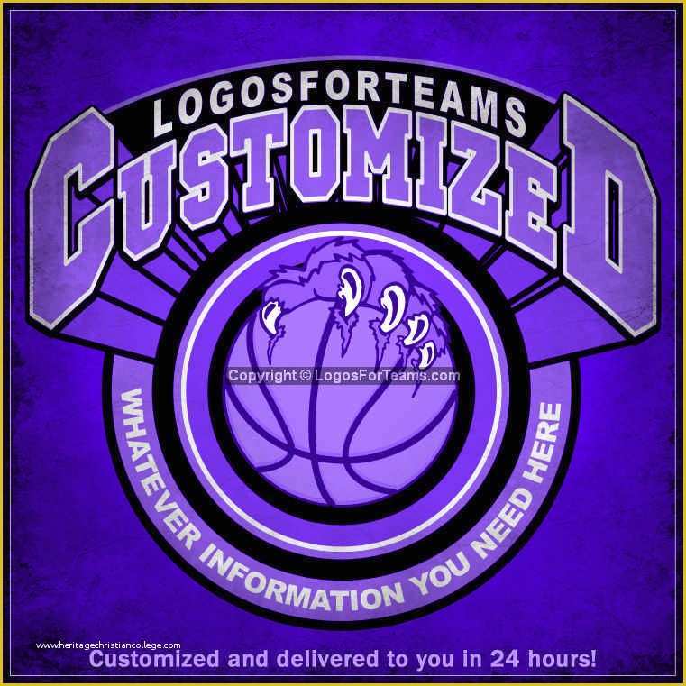 Basketball Logo Template Free Of Ready Made Custom Basketball Logo D2