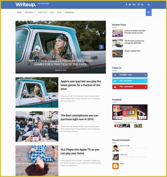 Best Free Blogger Templates Of 100 Free Responsive Blogger Templates 2018 Freshdesignweb