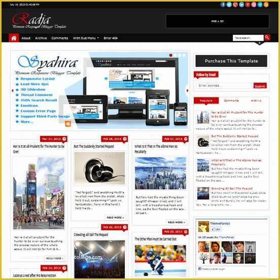 Best Free Blogger Templates Of 5 Best Of Best Magazine Layout Templates Magazine