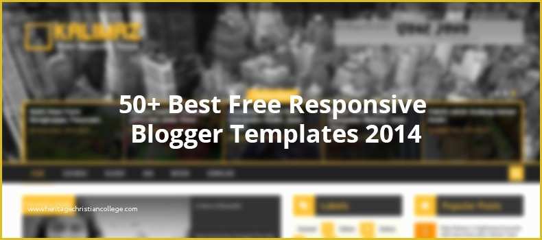 Best Free Blogger Templates Of 50 Best Free Responsive Blogger Templates 2014