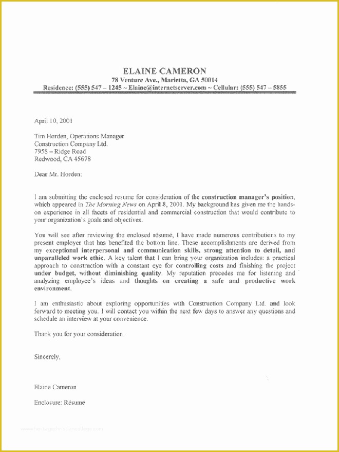 Best Free Cover Letter Template Of Download Cover Letter Professional Sample Pdf Templates