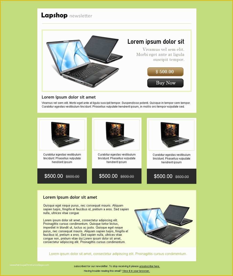 Best Free Email Newsletter Templates Of Best Free Email Newsletter Design Templates Latest