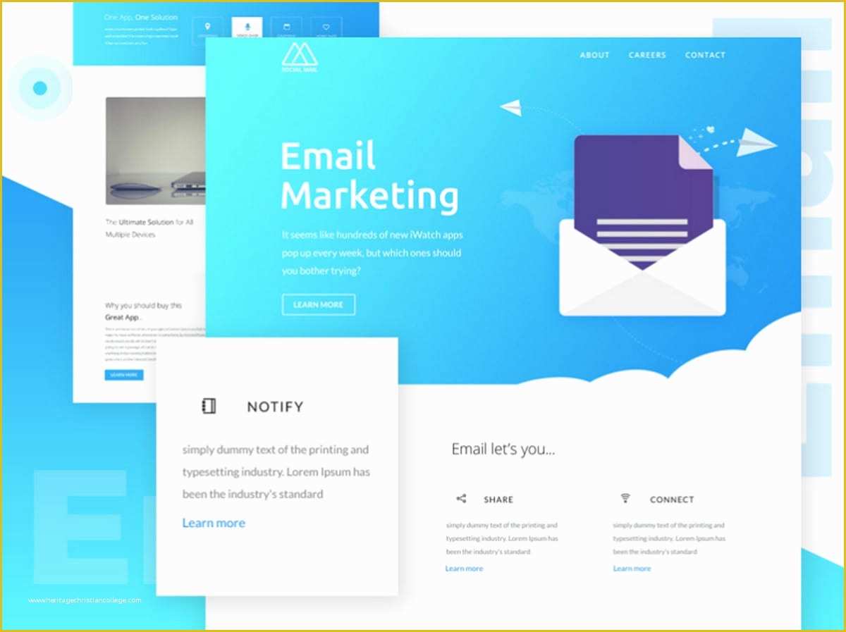 Best Free Email Newsletter Templates Of Best Free HTML Email Templates Of 2019 Designmodo