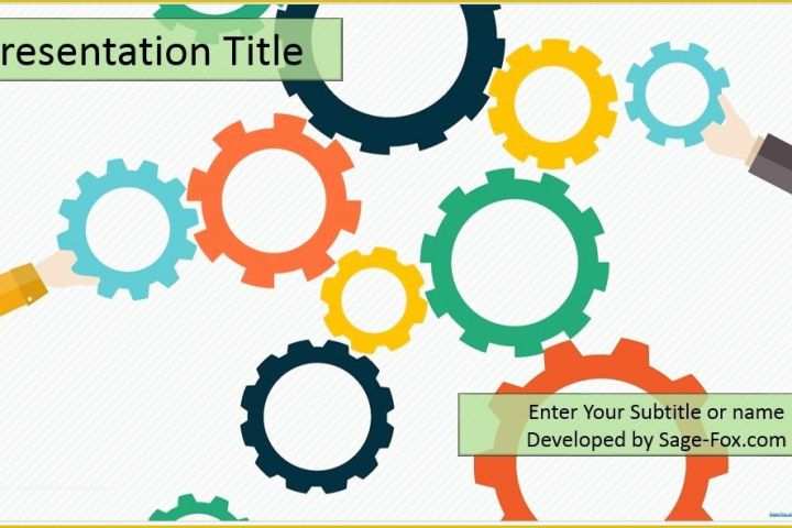 Best Free Powerpoint Templates 2016 Of Free Gears Powerpoint Template 4473