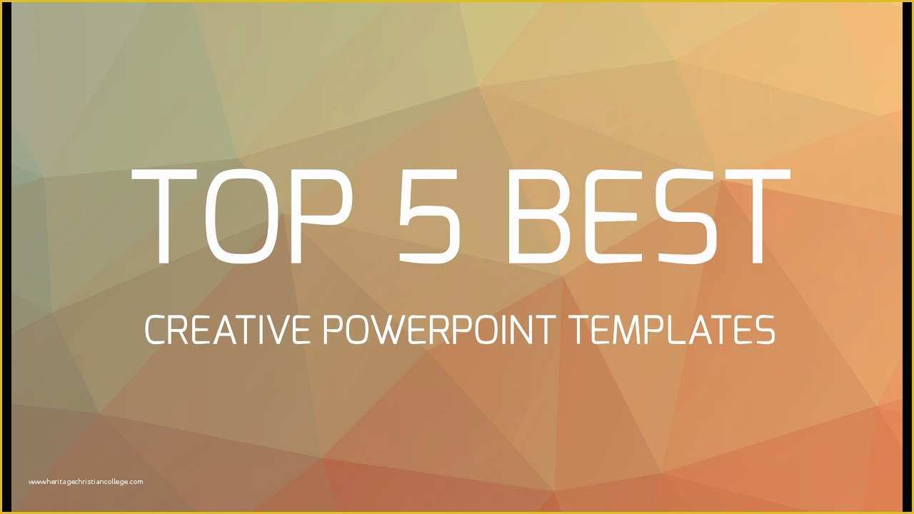 Best Free Powerpoint Templates 2016 Of top 5 Best Creative Powerpoint Templates