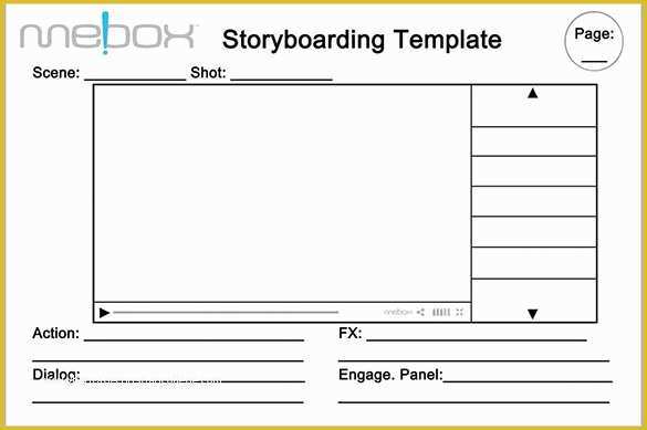 Best Free Video Templates Of 7 Audio & Video Storyboard Templates Doc Pdf