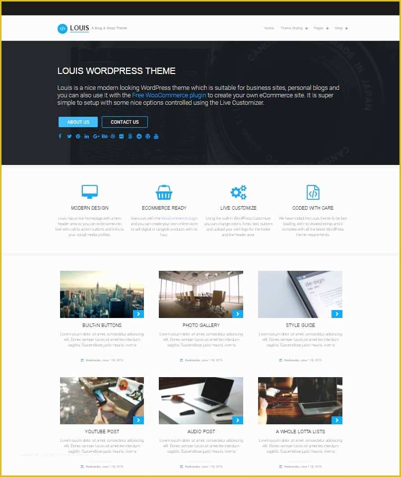 Best Free Wordpress Templates Of 20 Free Wordpress Portfolio themes 2018 Dessign themes