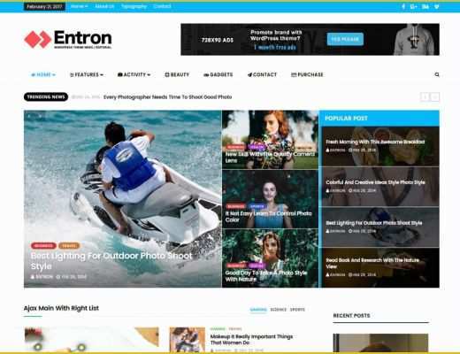 Best Free Wordpress Templates Of 30 Best Free Wordpress Magazine themes Freshdesignweb