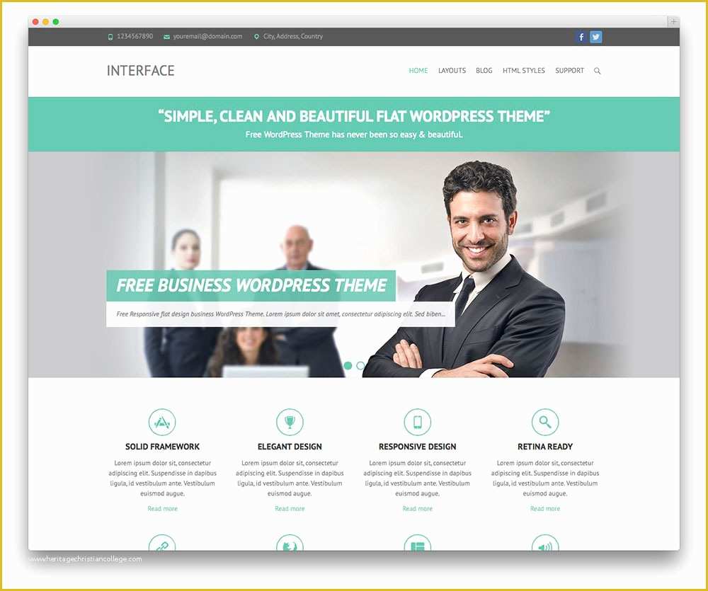 Best Free Wordpress Templates Of 50 Best Free Responsive Wordpress themes 2019 Colorlib