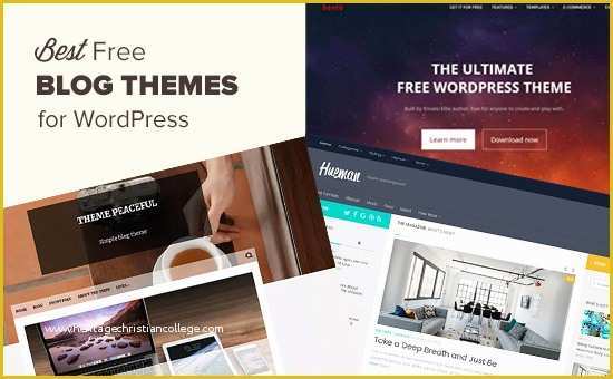 Best Free Wordpress Templates Of 53 Best Free Wordpress Blog themes for 2018