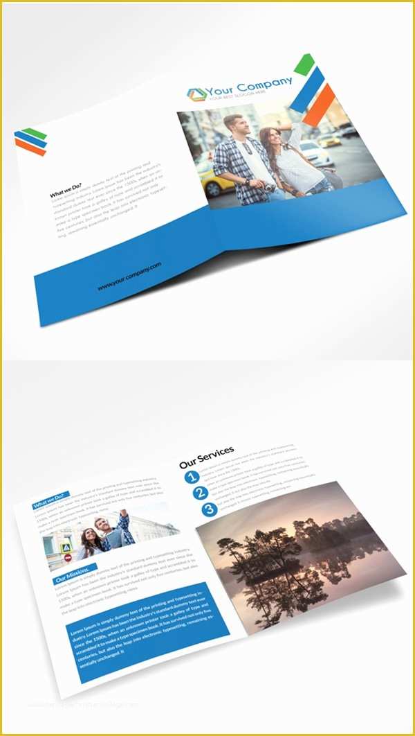 Bi Fold Brochure Template Free Of 21 Free Psd Bi Fold Brochure Mockups