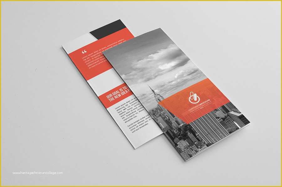 Bi Fold Brochure Template Free Of Bi Fold &amp; Tri Fold Brochure Template On Behance