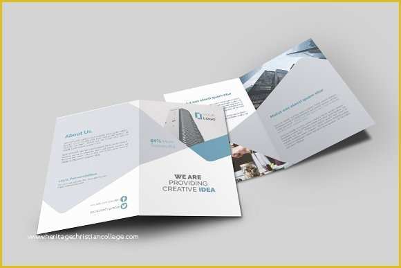 Bi Fold Brochure Template Free Of Business Bi Fold Brochure Brochure Templates Creative