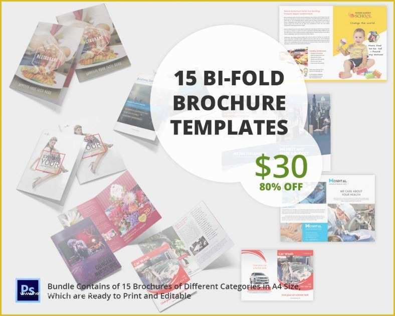 Bi Fold Brochure Template Free Of Printable Bi Fold Brochure Template – 67 Free Word Psd