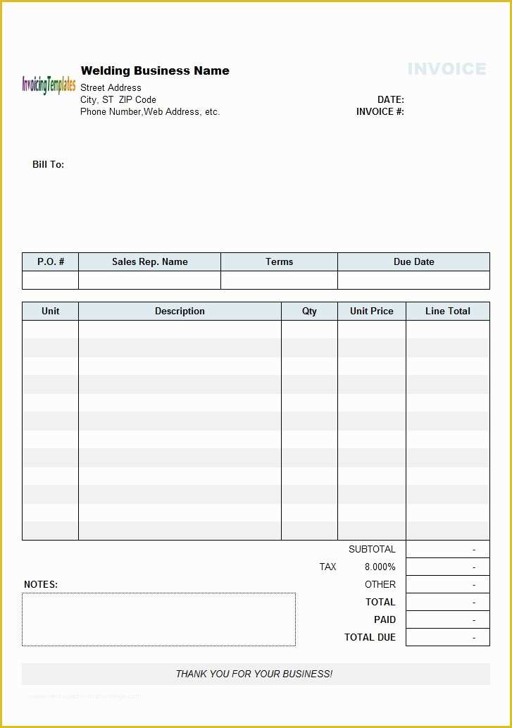 Bid Template Free Of Construction Proposal Template
